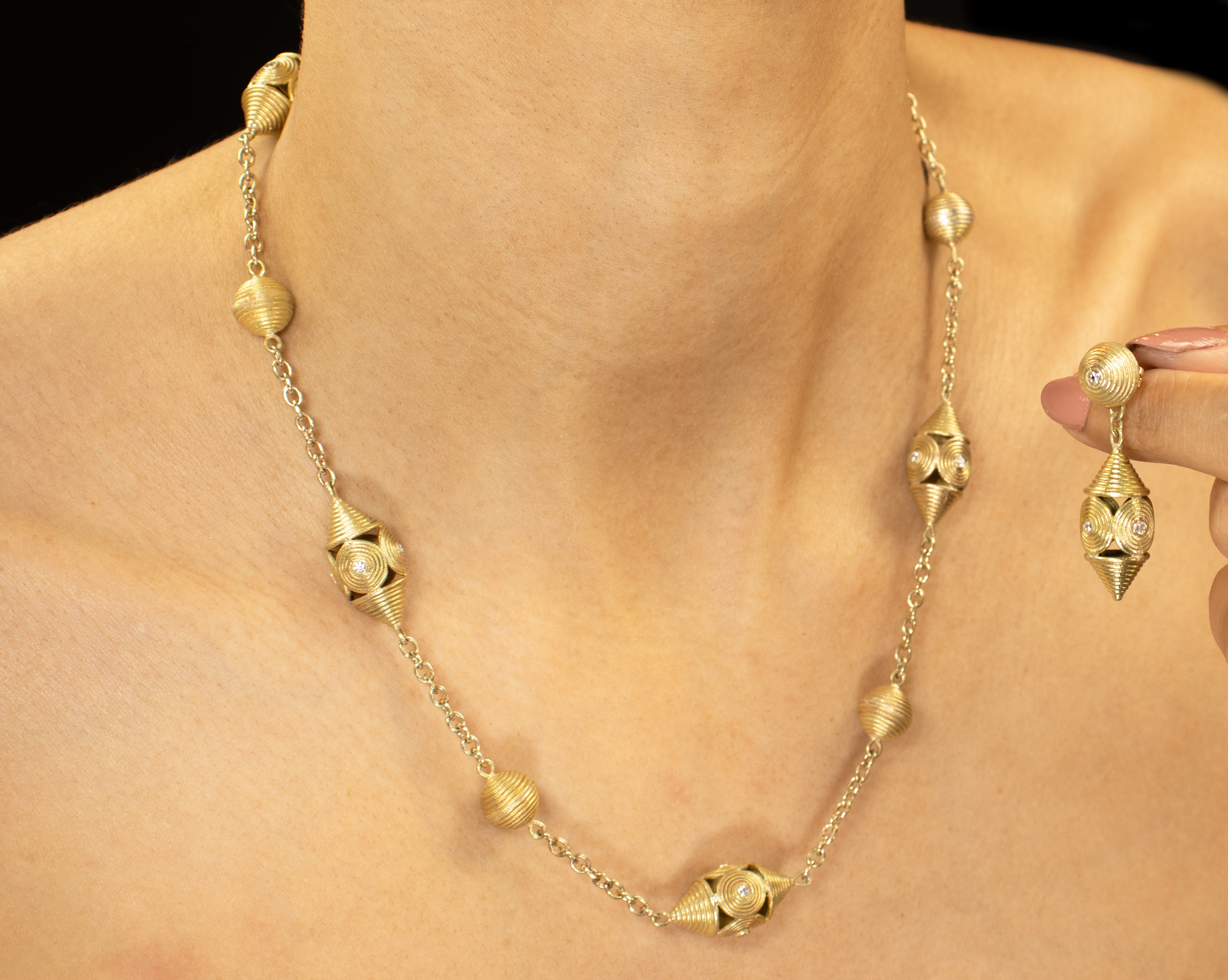 'ASHANTI' INSPIRED DIAMOND BEADS