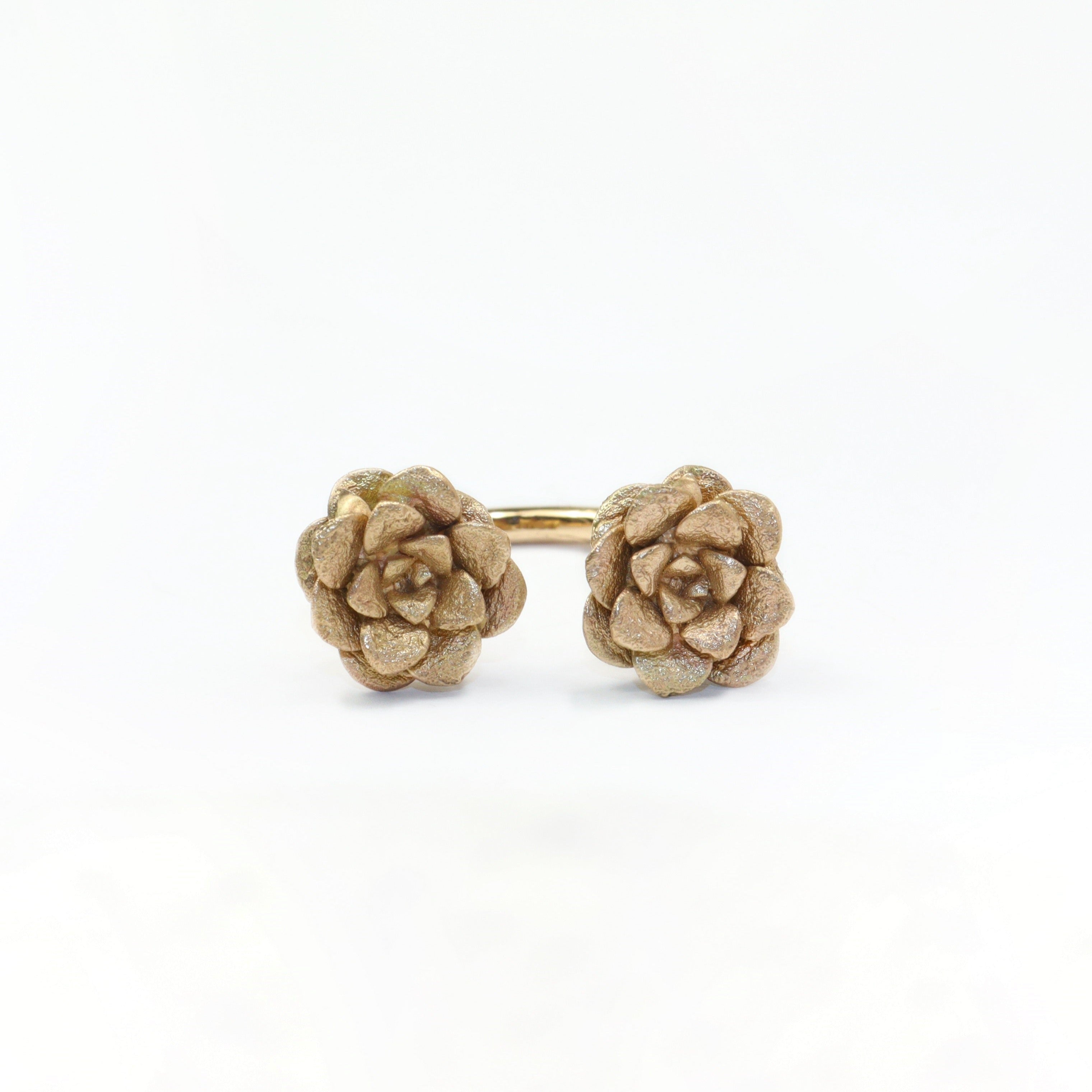 SUCCULENT RING (Gold)