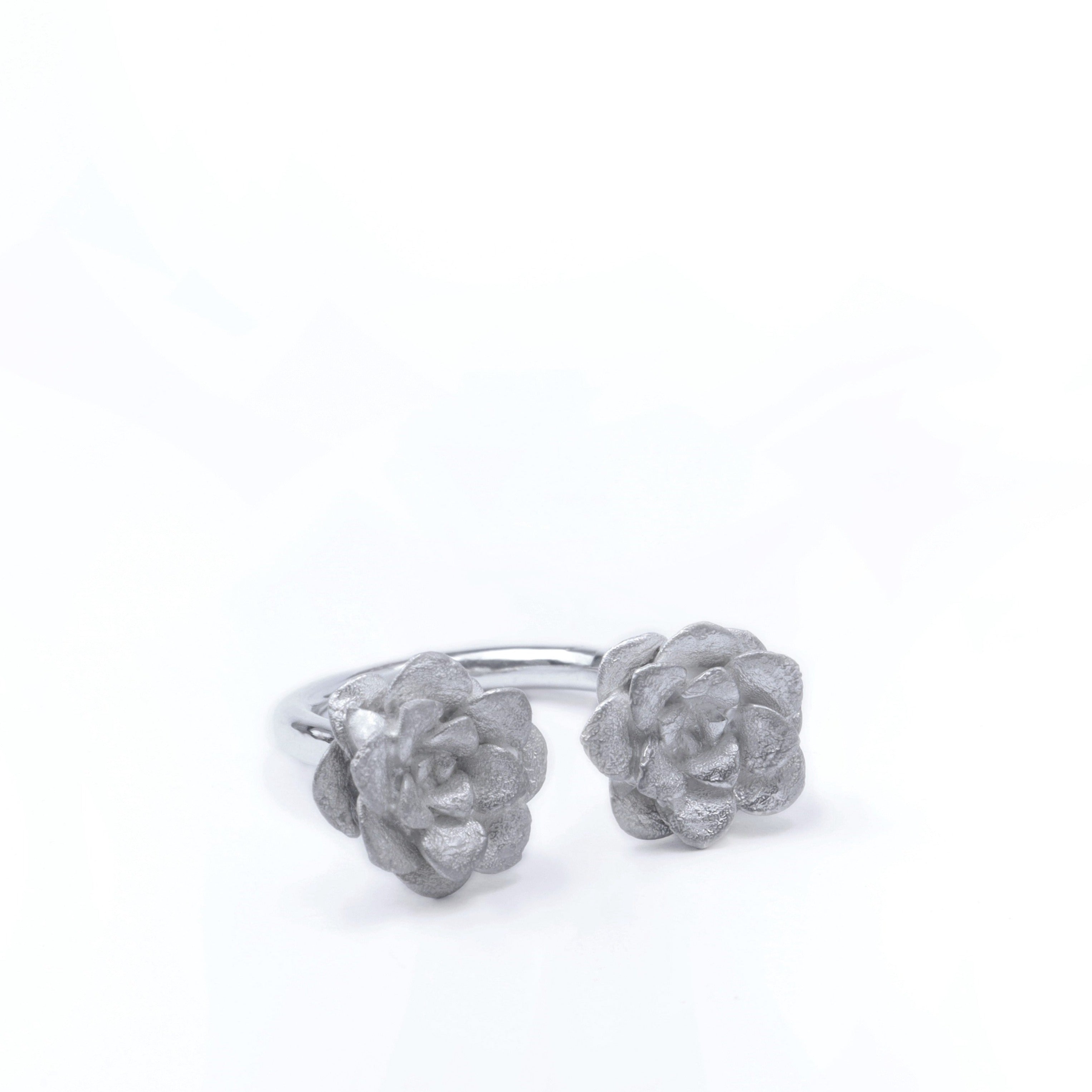 SUCCULENT RING (Silver)
