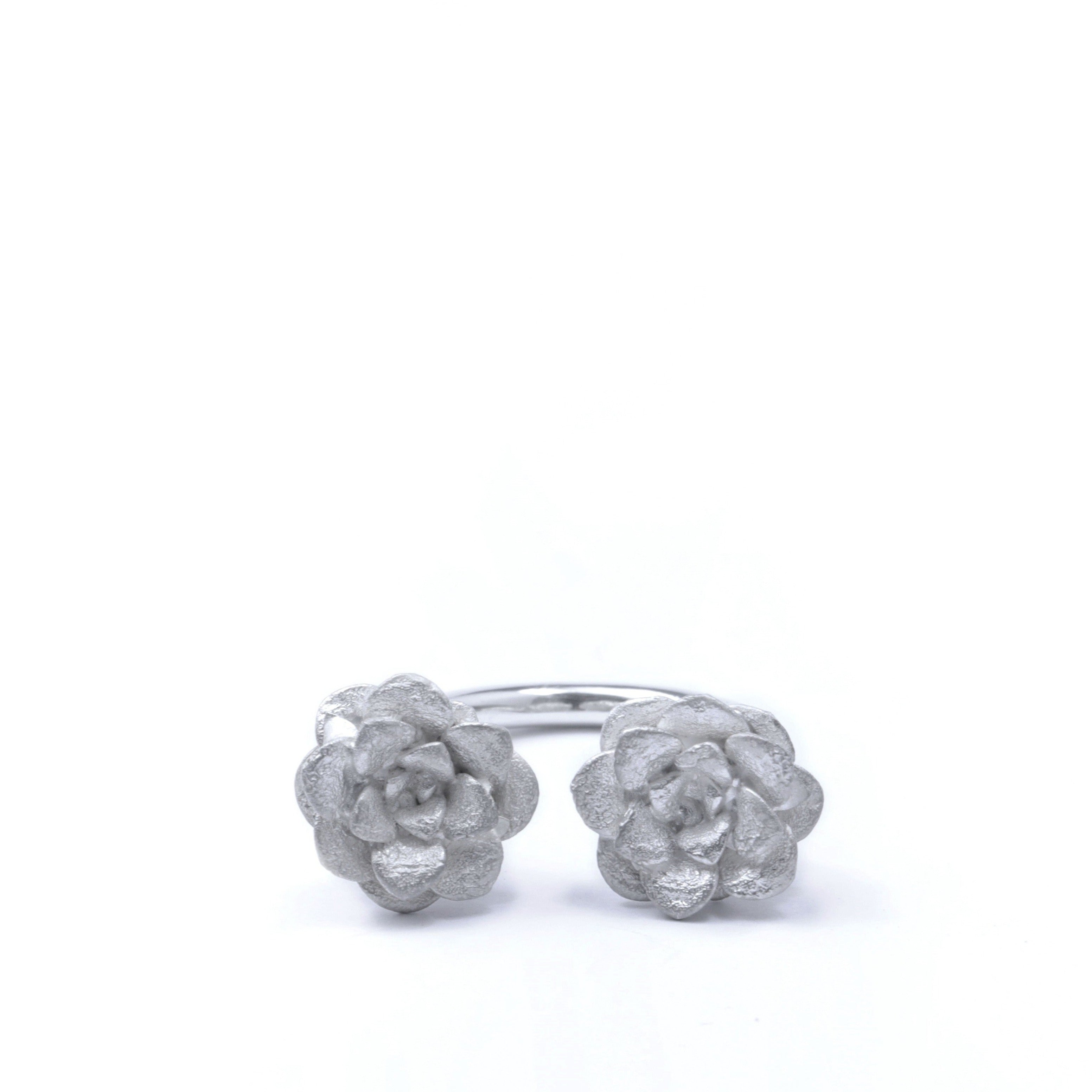 SUCCULENT RING (Silver)