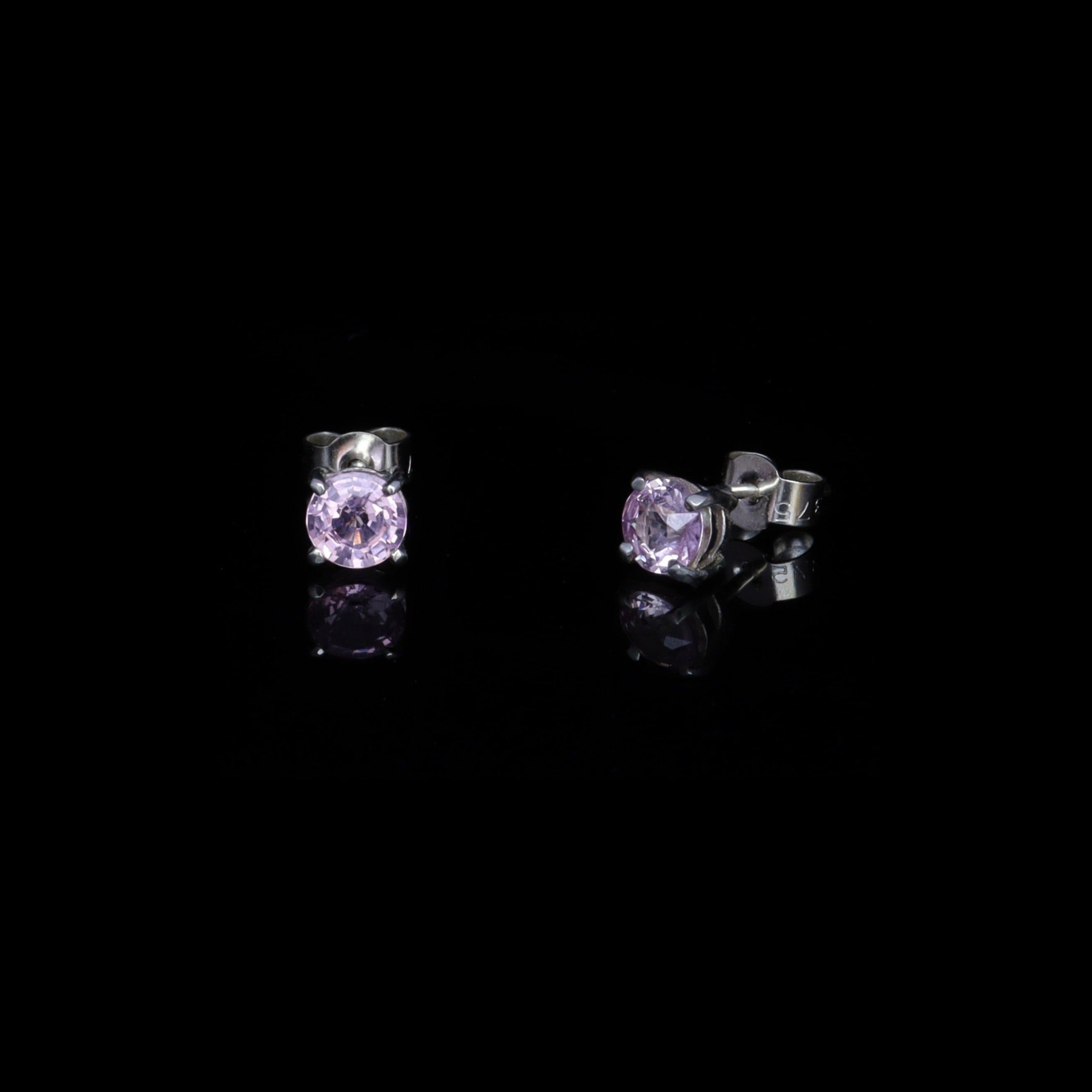 SAPPHIRE STUD EARRINGS